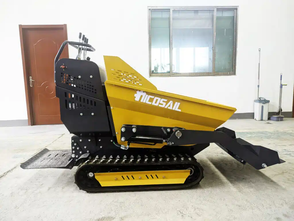 Track vs Wheel Mini Dumper – The Real Reason Global Buyers Prefer Chinese Track Dumpers